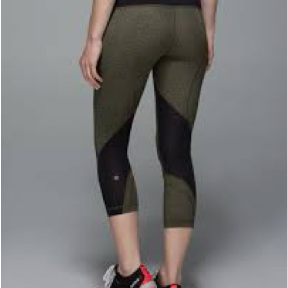 Lululemon Run: Inspire Crop II leggings